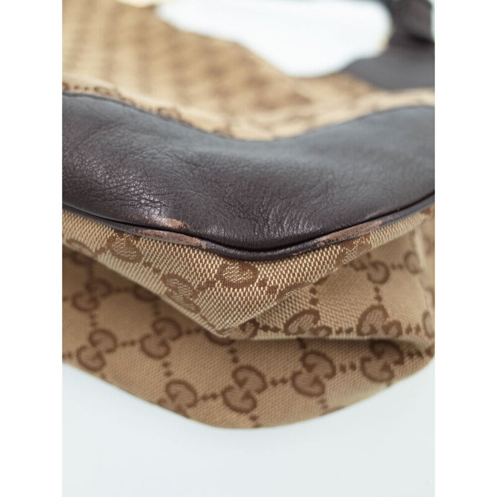 Gucci Hobo Brown Canvas GG Charlotte Bag - Picture 4 of 9